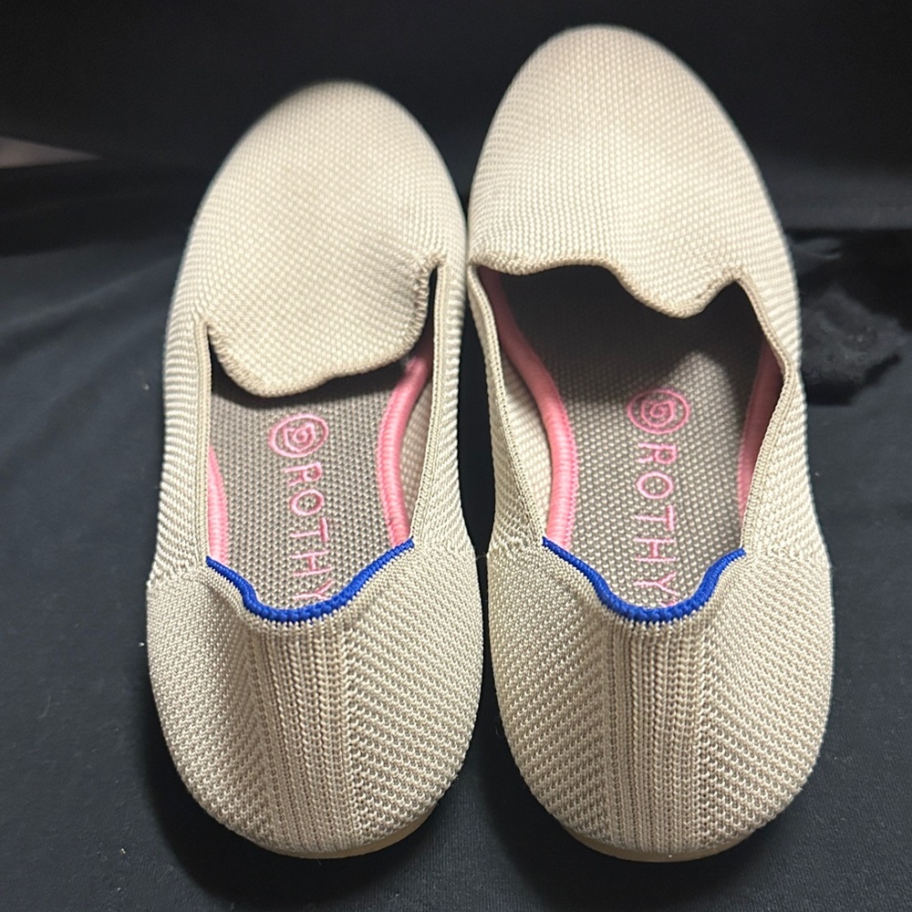 Rothy’s Beige Slip-On Flats Size 8 - Picture 4 of 5
